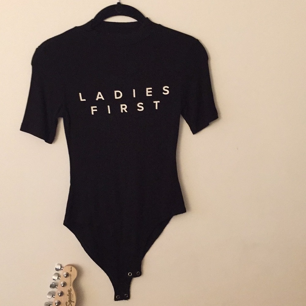 “Ladies First” bodysuit